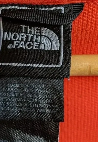 Ladies The North Face Orange Jacket Size Small S 8 10 Lightweight Bright *Faulty - Picture 5 of 16